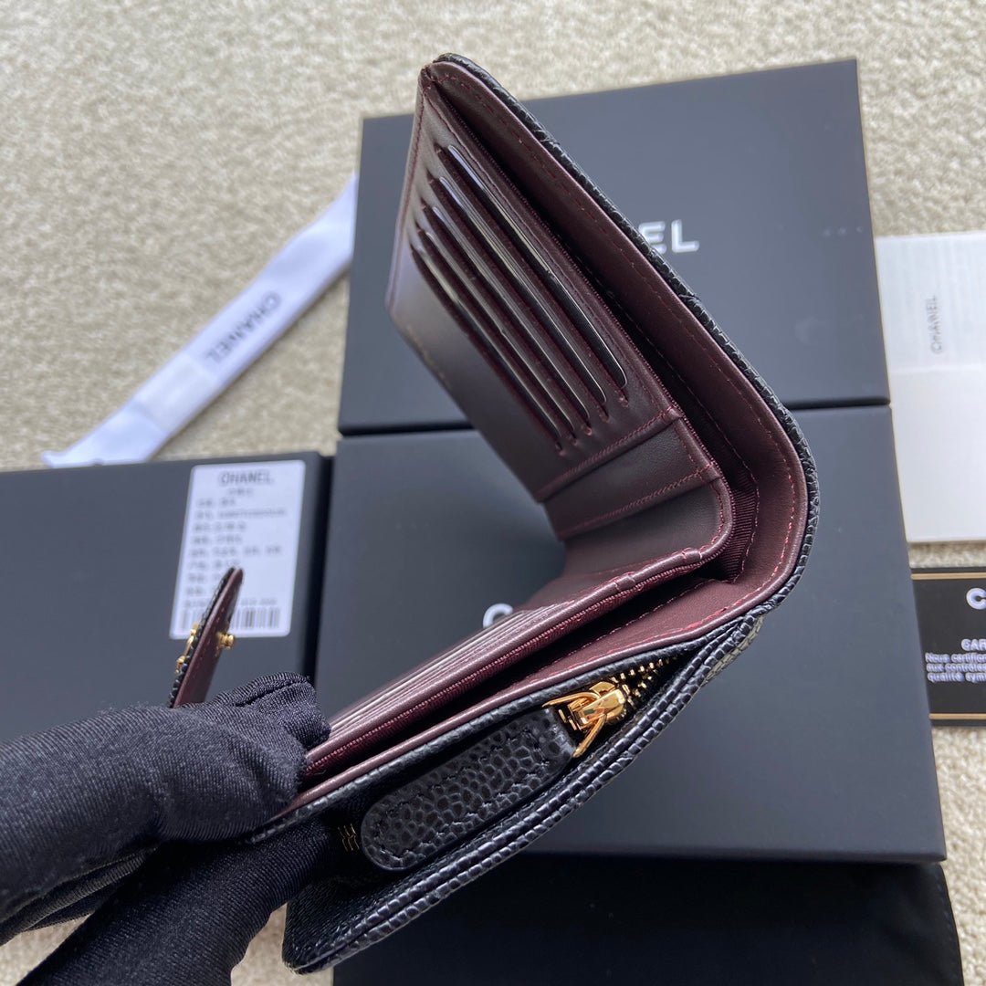 CO-CO Chanel Medium Wallet With Gold Hardware 15cm - Image 5