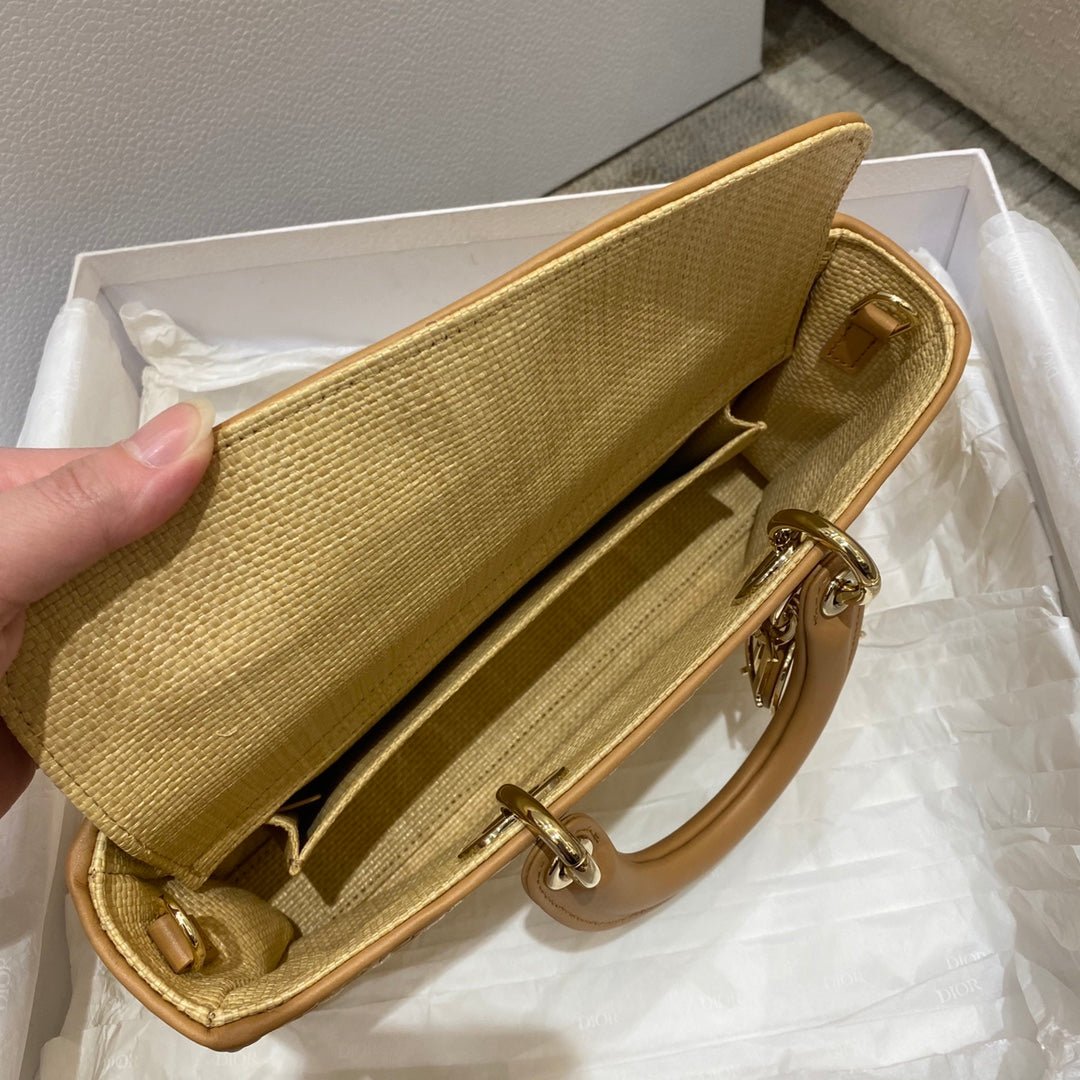 Christian Dior Lady D-Joy Bag 26cm Brown - Image 6