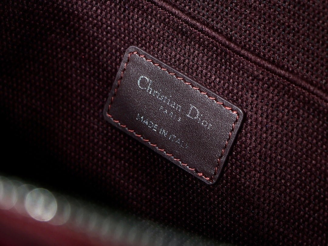 Christian Dior Red Handle Bag 24cm - Image 5