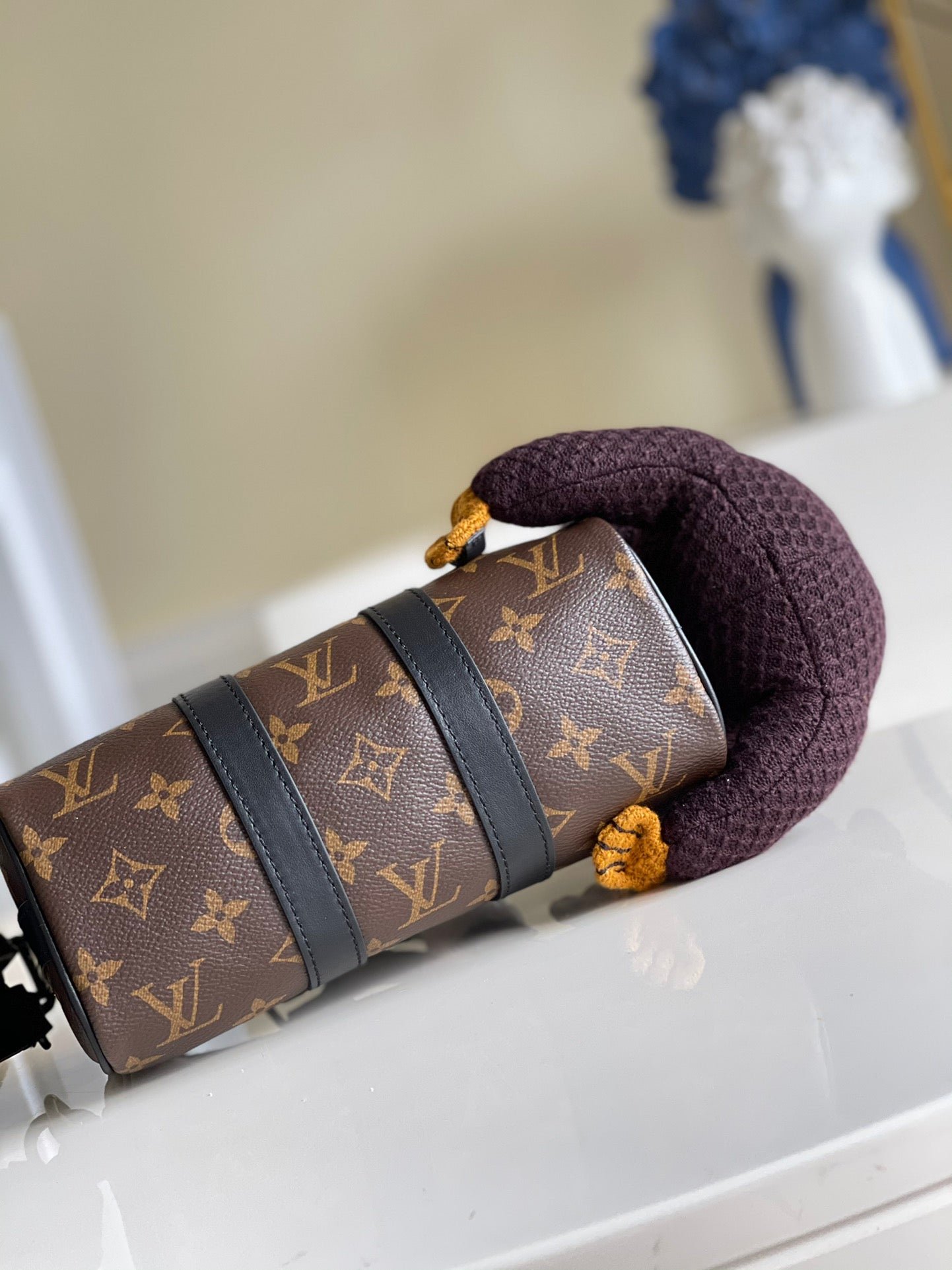 Louis Vuitton Keepall Nano Handle Bag 21cm Brown - Image 7