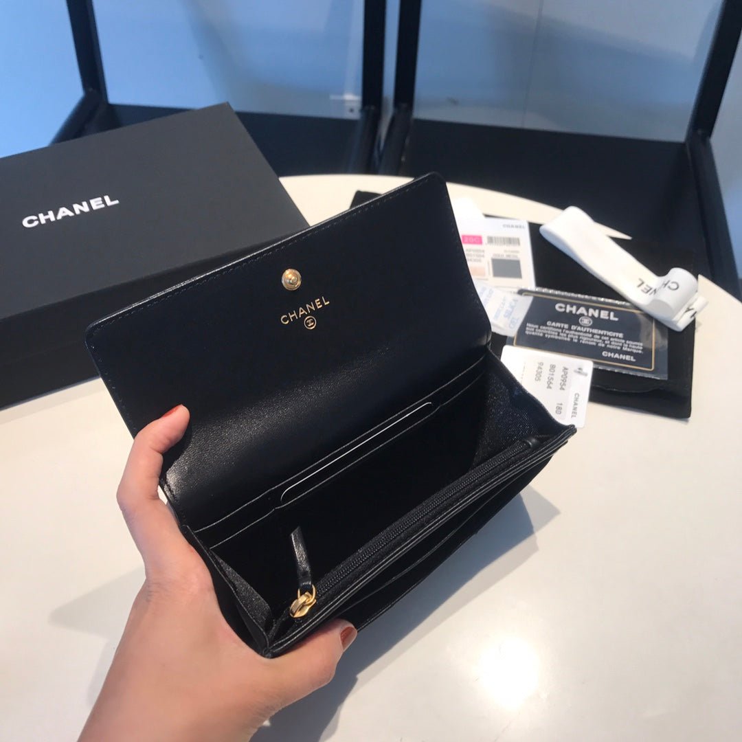 CO-CO Chanel Long Wallet 17cm - Image 7