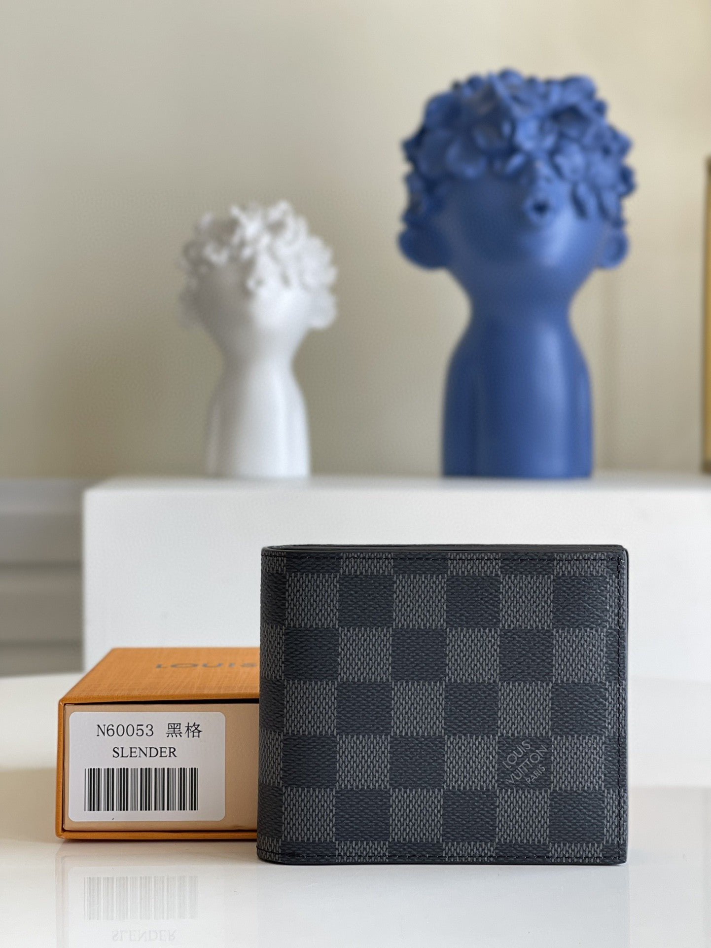 Louis Vuitton Amerigo Wallet 12cm Black