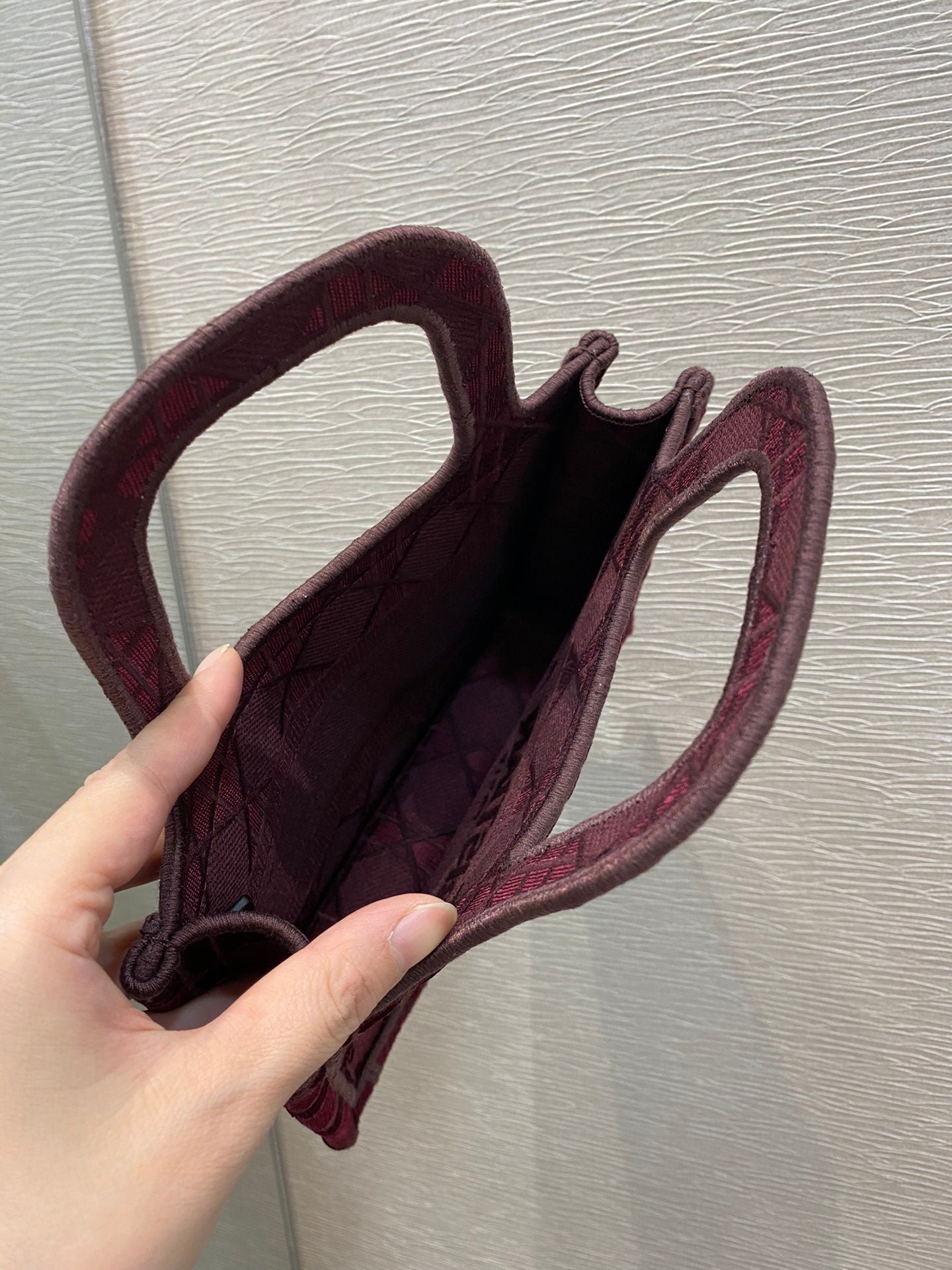 Christian Dior Red Mini Handle Bag 23cm - Image 3