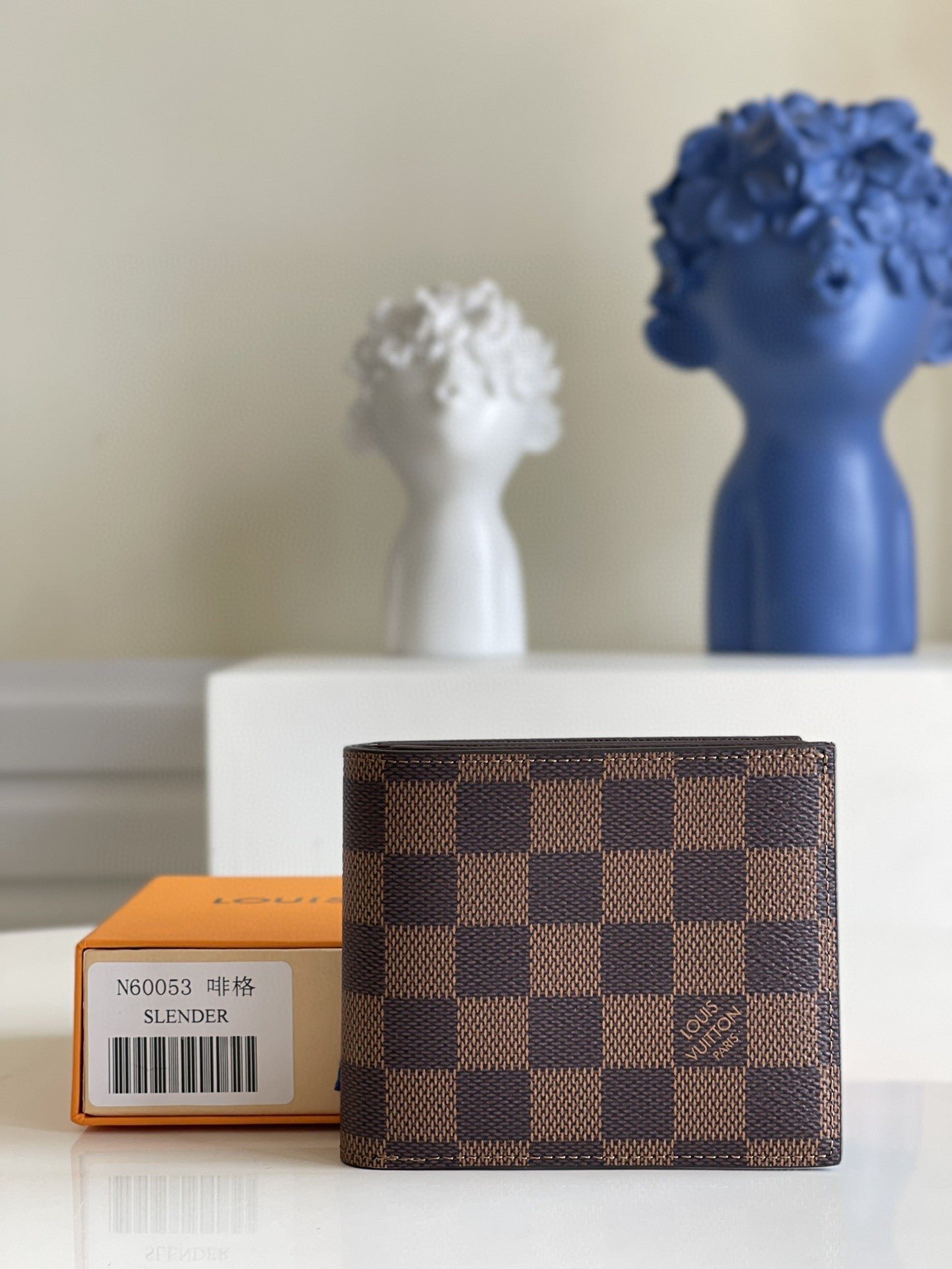 Louis Vuitton Amerigo Wallet 12cm Brown