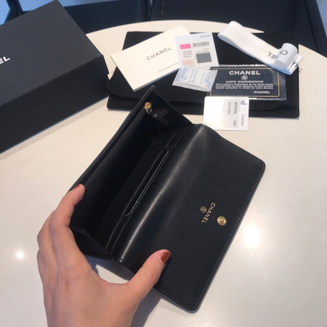 CO-CO Chanel Long Wallet 17cm - Image 8