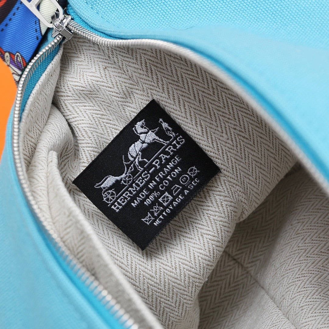 Hermes Bride A Brac Case Light Blue Bag For Women, Women’s Handbags, Shoulder Bags 9.8in/25cm - Image 6