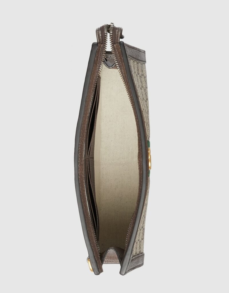 Gucci Ophidia GG Pouch Beige For Women 10.2 in/ 26 cm - Image 6