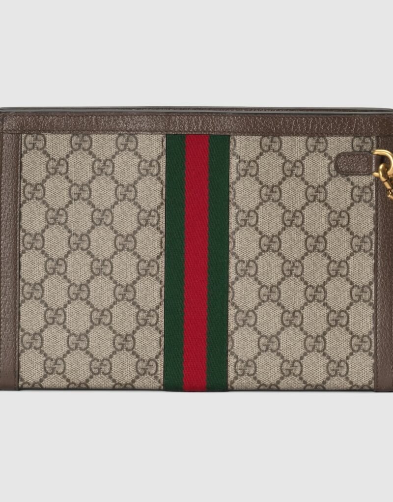 Gucci Ophidia GG Pouch Beige For Women 10.2 in/ 26 cm - Image 5