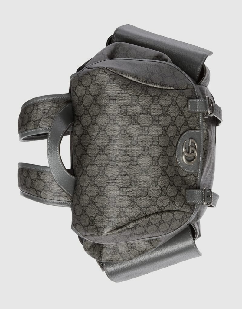 Gucci Ophidia Medium Backpack Grey 15.7 in/ 40 cm - Image 5
