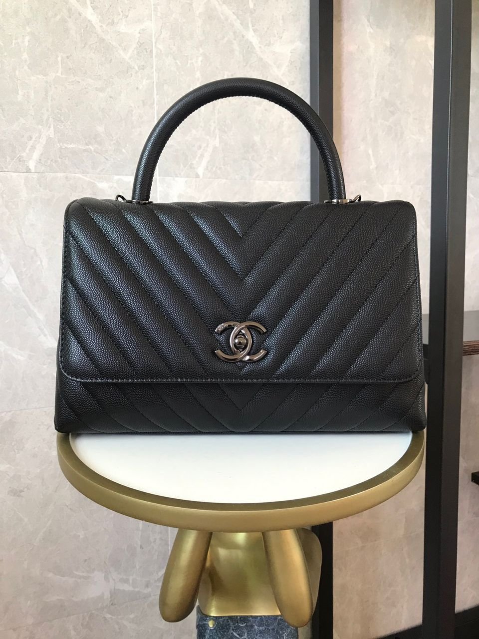 Chanel Maxi Flap Bag 29 cm Black