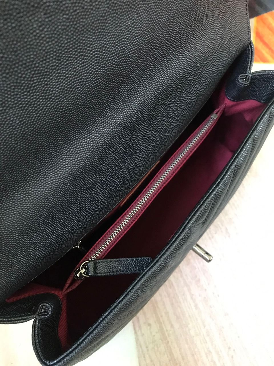 Chanel Maxi Flap Bag 29 cm Black - Image 3