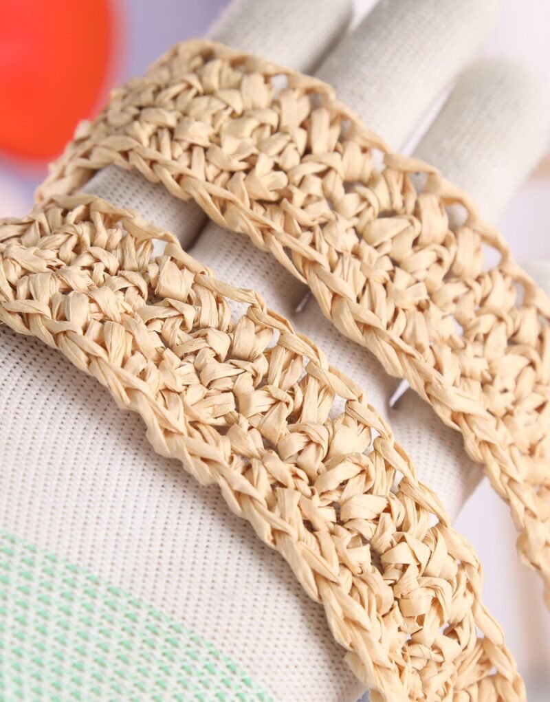 Prada Raffia Tote Bag Beige For Women 1BG424_2A2T_F0018_V_OOO - 20 Inches / 51 Cm - Image 3