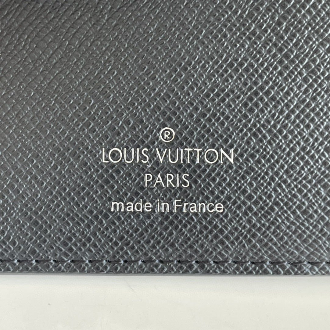 Louis Vuitton Amerigo Wallet 12cm Black - Image 4