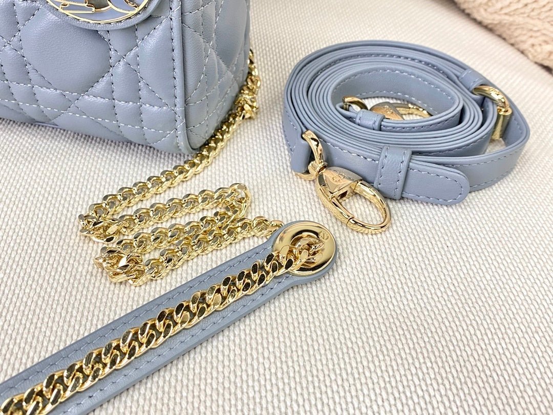 Christian Dior Blue Clutch 17cm - Image 4