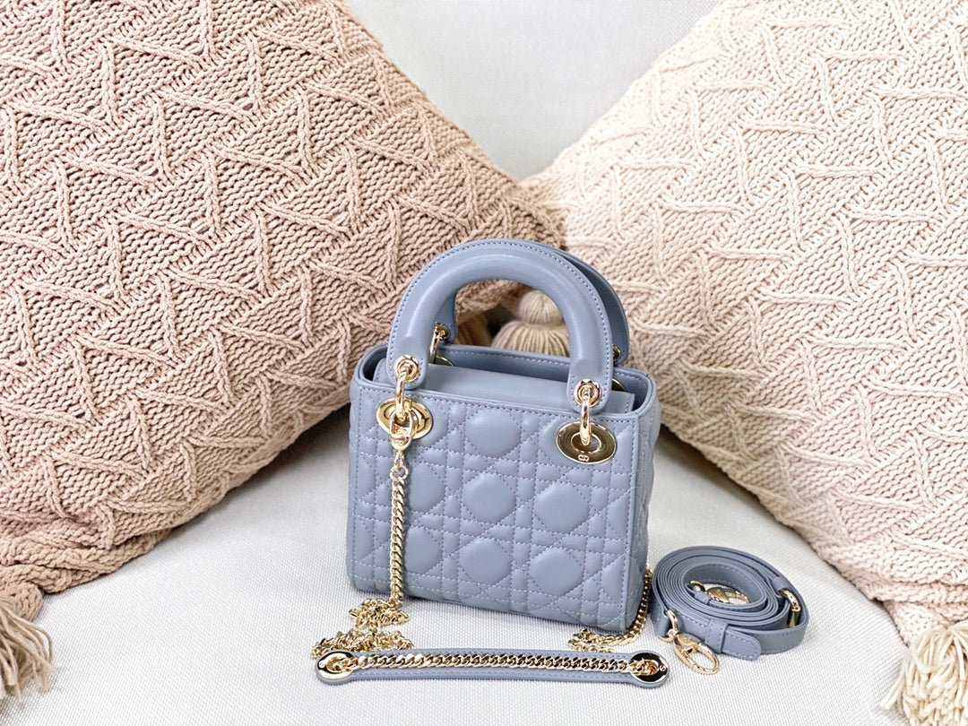 Christian Dior Blue Clutch 17cm - Image 5