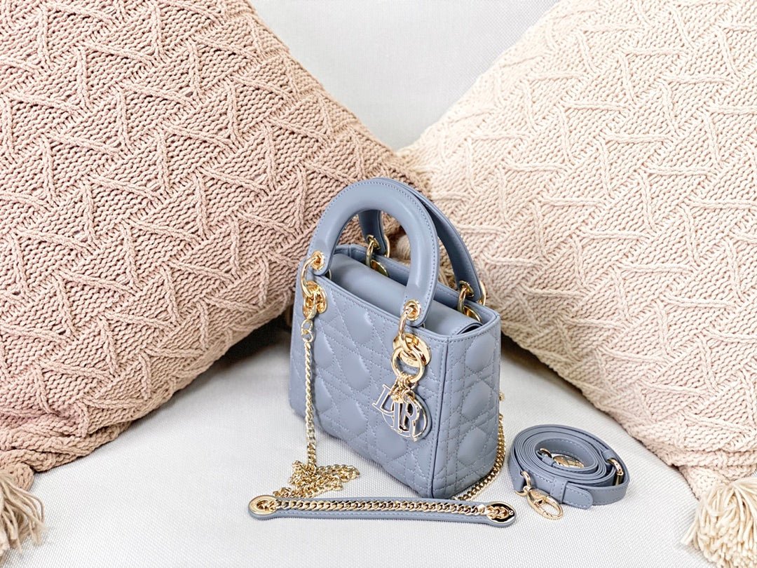 Christian Dior Blue Clutch 17cm - Image 6