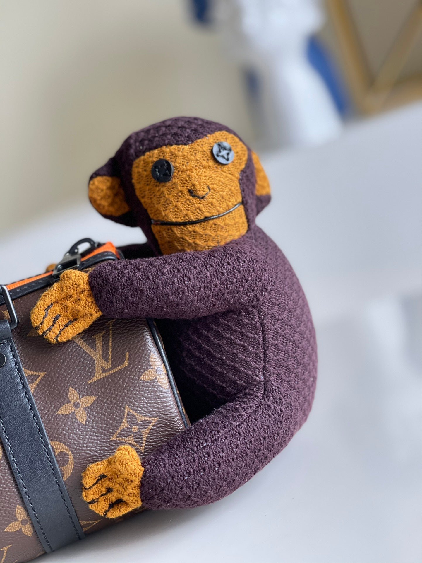 Louis Vuitton Keepall Nano Handle Bag 21cm Brown - Image 2