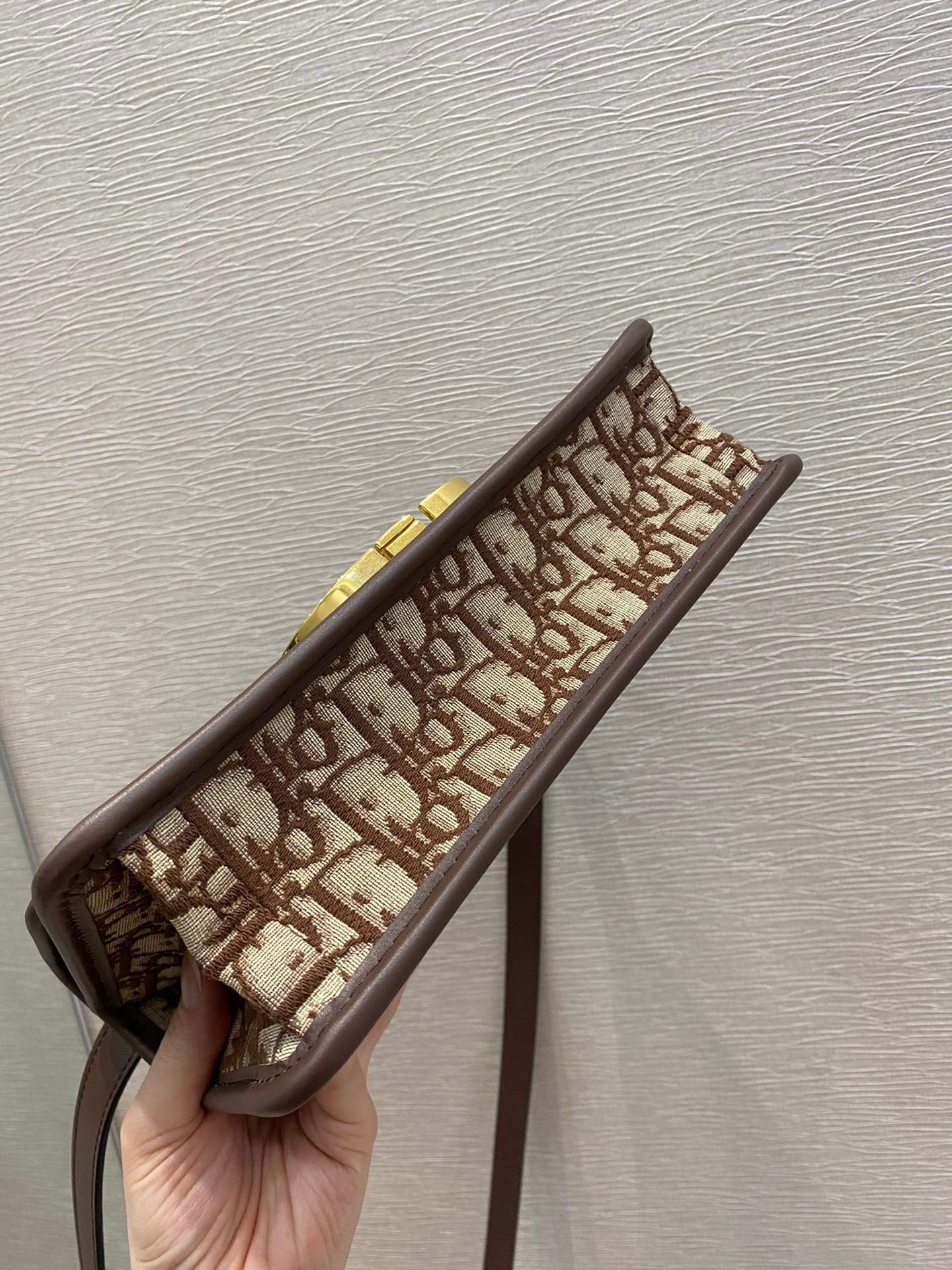 Christian Dior Brown Crossbody Bag 24cm - Image 8