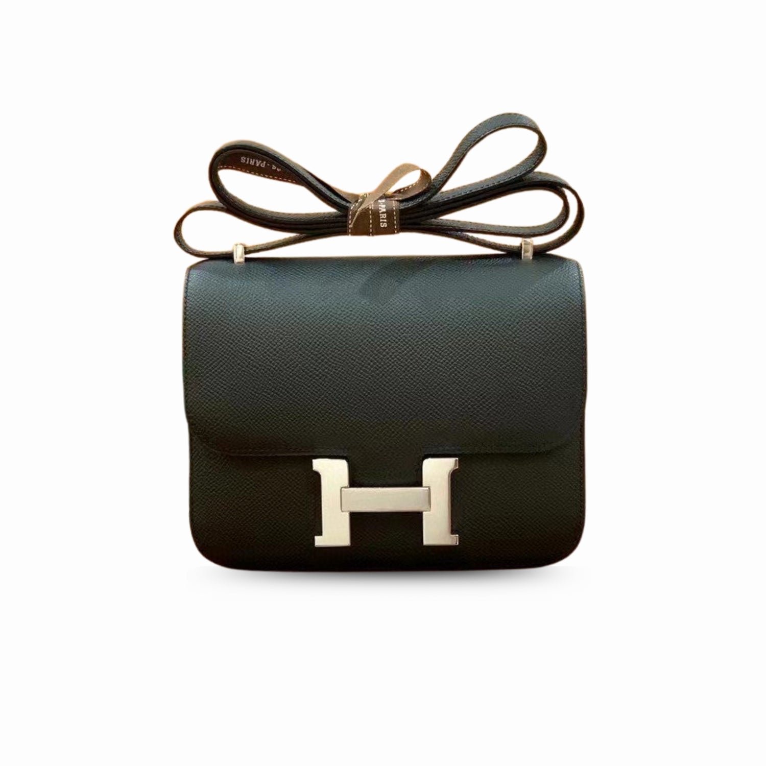 Hermes Constance 23 Epsom Black For Women, Women’s Handbags, Shoulder Bag 9in/23cm