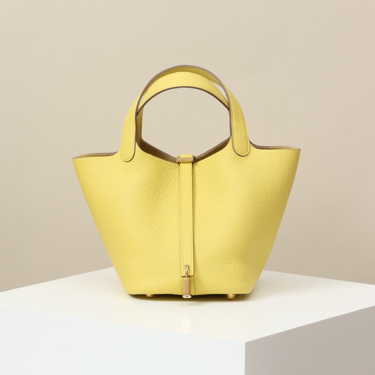 Hermes Picotin Lock 18 Bag Limoncello For Women 7.1in/18cm - Image 3