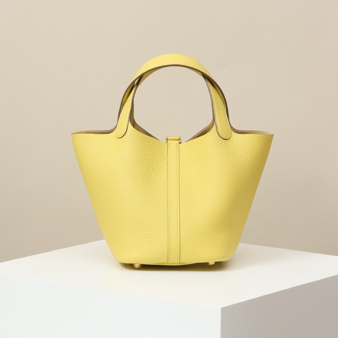 Hermes Picotin Lock 18 Bag Limoncello For Women 7.1in/18cm - Image 4