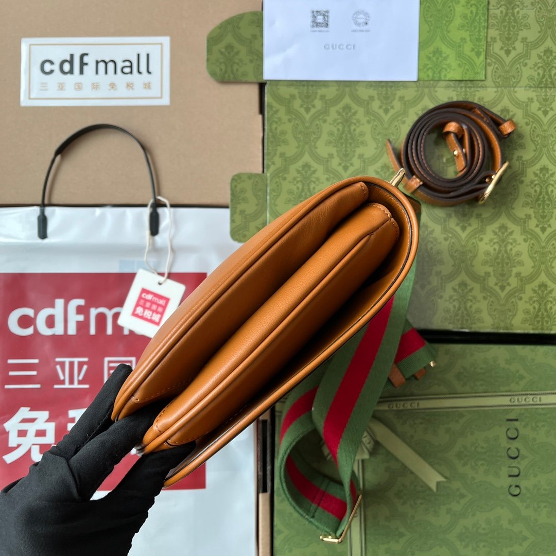 Gucci Blondie Mini Bag Brown For Women, Women's Bags 11.4in/29cm - Image 6