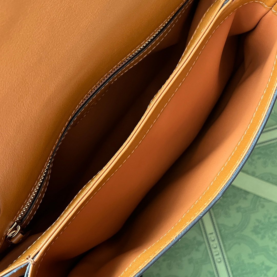 Gucci Blondie Mini Bag Brown For Women, Women's Bags 11.4in/29cm - Image 4