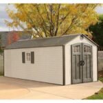 D Plastic Storage Shed 8 ft. W x 20 ft - Image 19