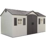 D Plastic Storage Shed 8 ft. W x 20 ft - Image 24