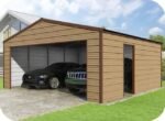 24x24x9 VersaTube Frontier Steel Garage Kit With Installation - Image 3