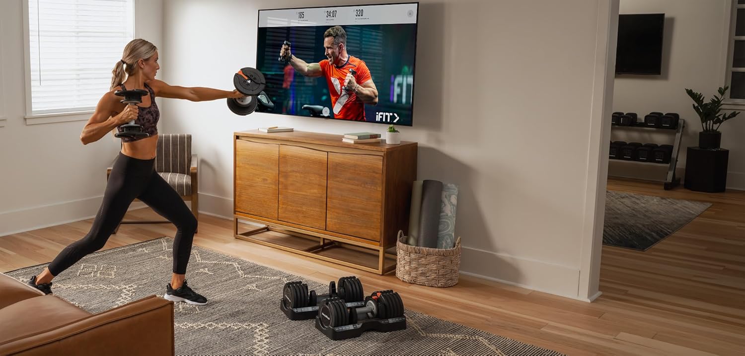 NordicTrack Select-a-Weight Adjustable Dumbbells - Image 6