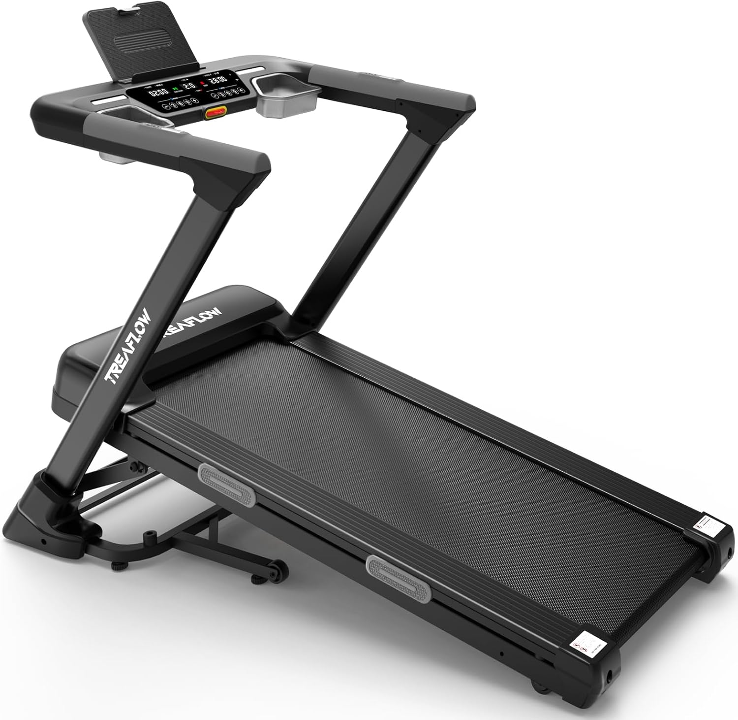 Treadmill with 0-25% Auto Incline, 3.5 HP Folding for Home Running, 10.0 MPH Max Speed, 300 lbs Weight Capacity, Bluetooth Speaker. - Image 8
