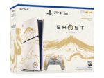Sony PlayStation 5 PS5 Slim Ultra HD Ghost of Yotei Gold Limited Edition Bundle (US Plug) - Image 3