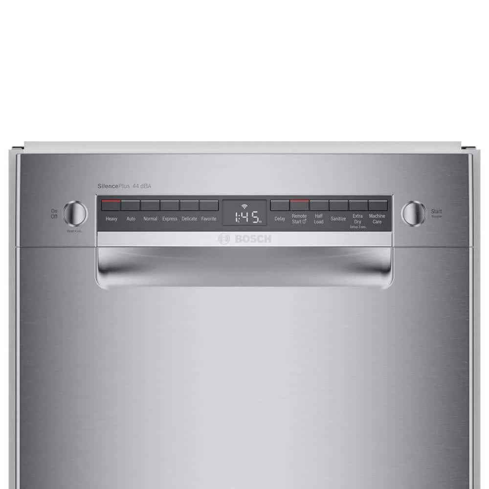 Bosch 800 Series 18 in. ADA Compact Front Control Dishwasher in Stainless Steel with Stainless Steel Tub and 3rd Rack, 44dBA - Image 5
