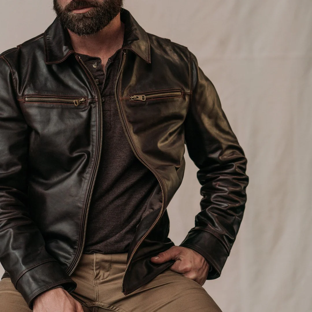 Legacy Leather Flight Jacket