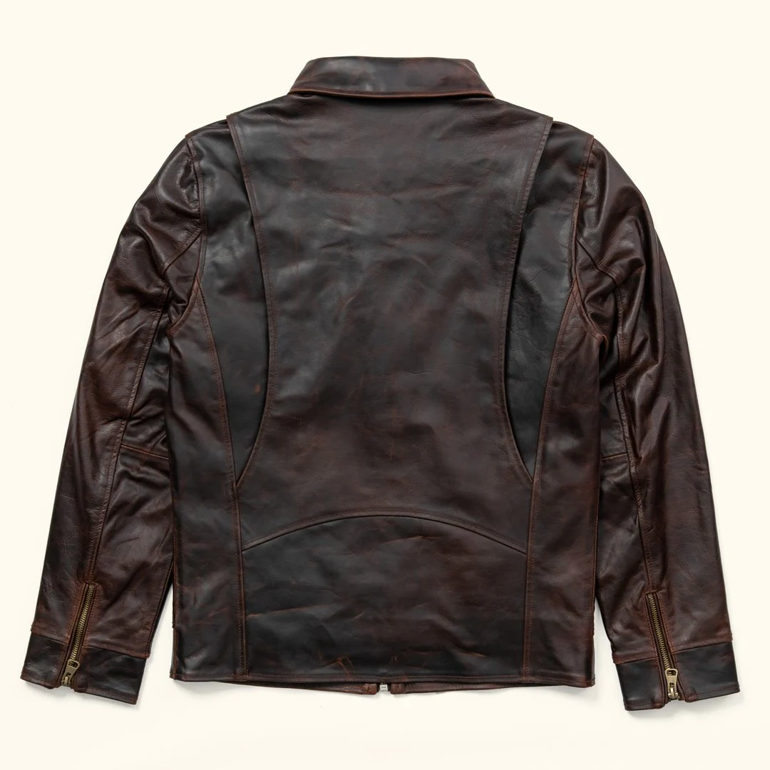 Legacy Leather Flight Jacket - Image 5